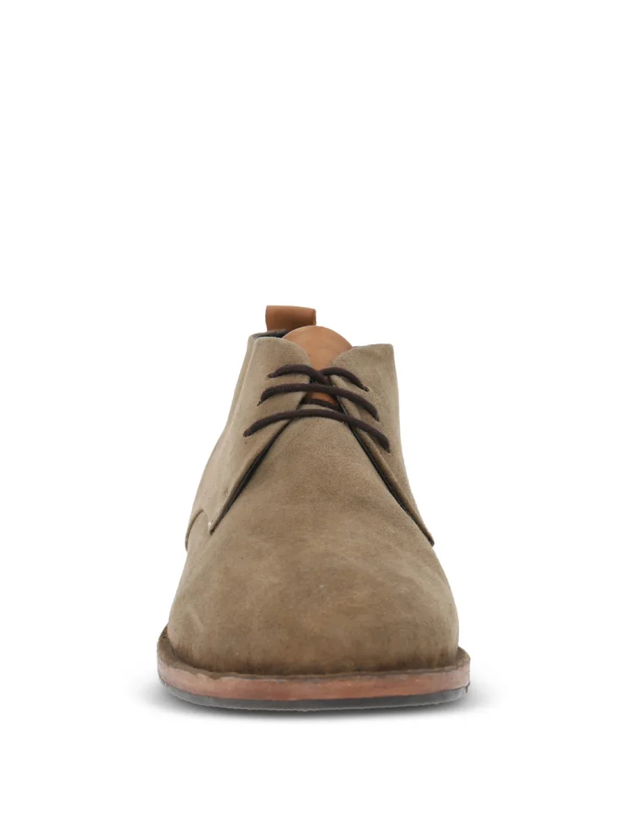 Botin Cuero Hombre Benson Verdeoliva - Imagen 4
