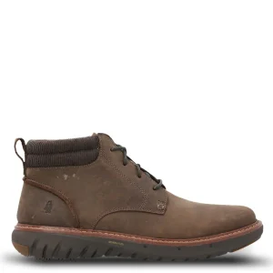 Botin Cuero Smart Lace Boot Café Hush Puppies