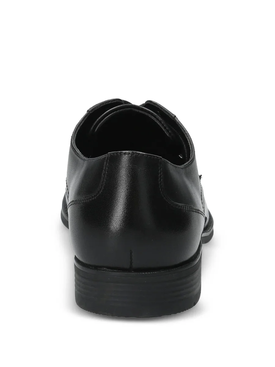 Zapato Cuero Hombre Rocko Negro - Imagen 7