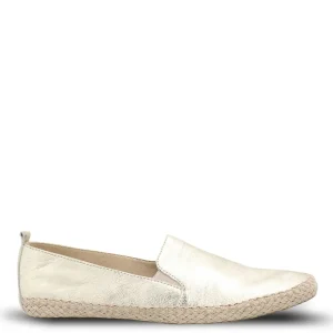 Alpargata Cuero Mujer Rope Metalizada Hush Puppies