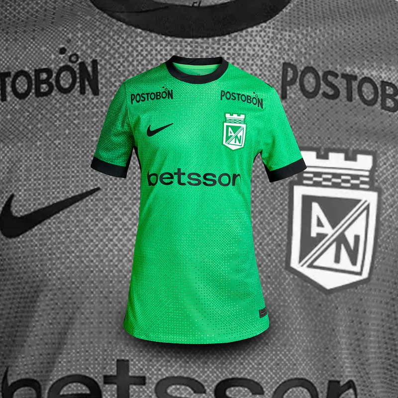 Camisetas Nike Atlético Nacional Df Jsy Stad 3R Mujer - Imagen 4