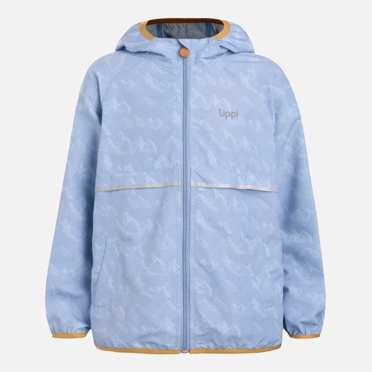 Chaqueta Niño Nightfall Windbreaker Hoody Jacket Print Celeste Lippi - Imagen 8