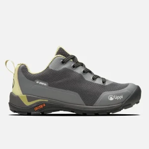 Zapato Niña Intense Hike Kids Low Grafito Verde Manzana Lippi