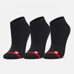 Calcetines Logo Lippi Pack No Show Negro Lippi