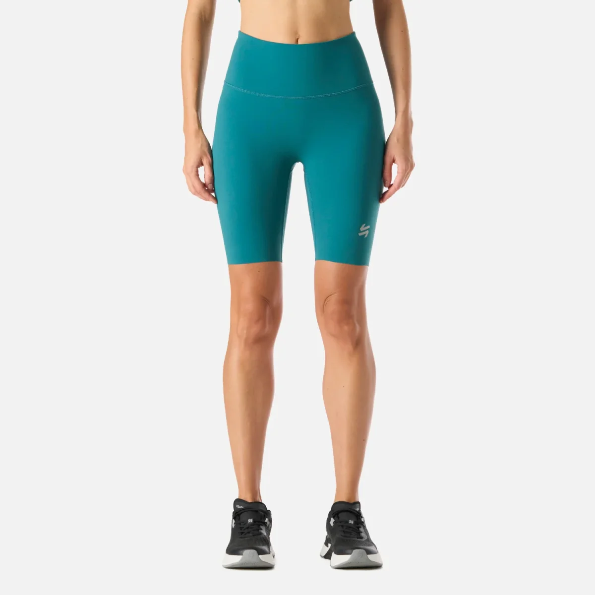 Calza Mujer Tempo Biker Super High Rise Leggins Petroleo Vulcano