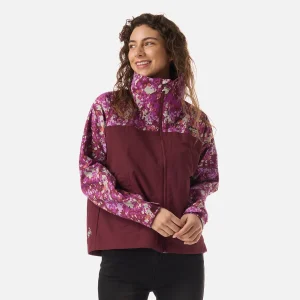 Chaqueta Mujer Hija Del Viento Burdeo Haka Honu