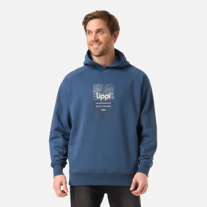 Polerón Hombre Insigne Hoody Sweatshirt Front Print Azul Oscuro Lippi