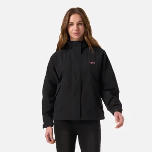 Chaqueta Mujer CityMe WindBreaker Hoody Jacket Negro Lippi