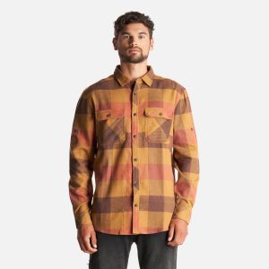 Camisa Hombre Lumberjack Shirt Terracota Lippi
