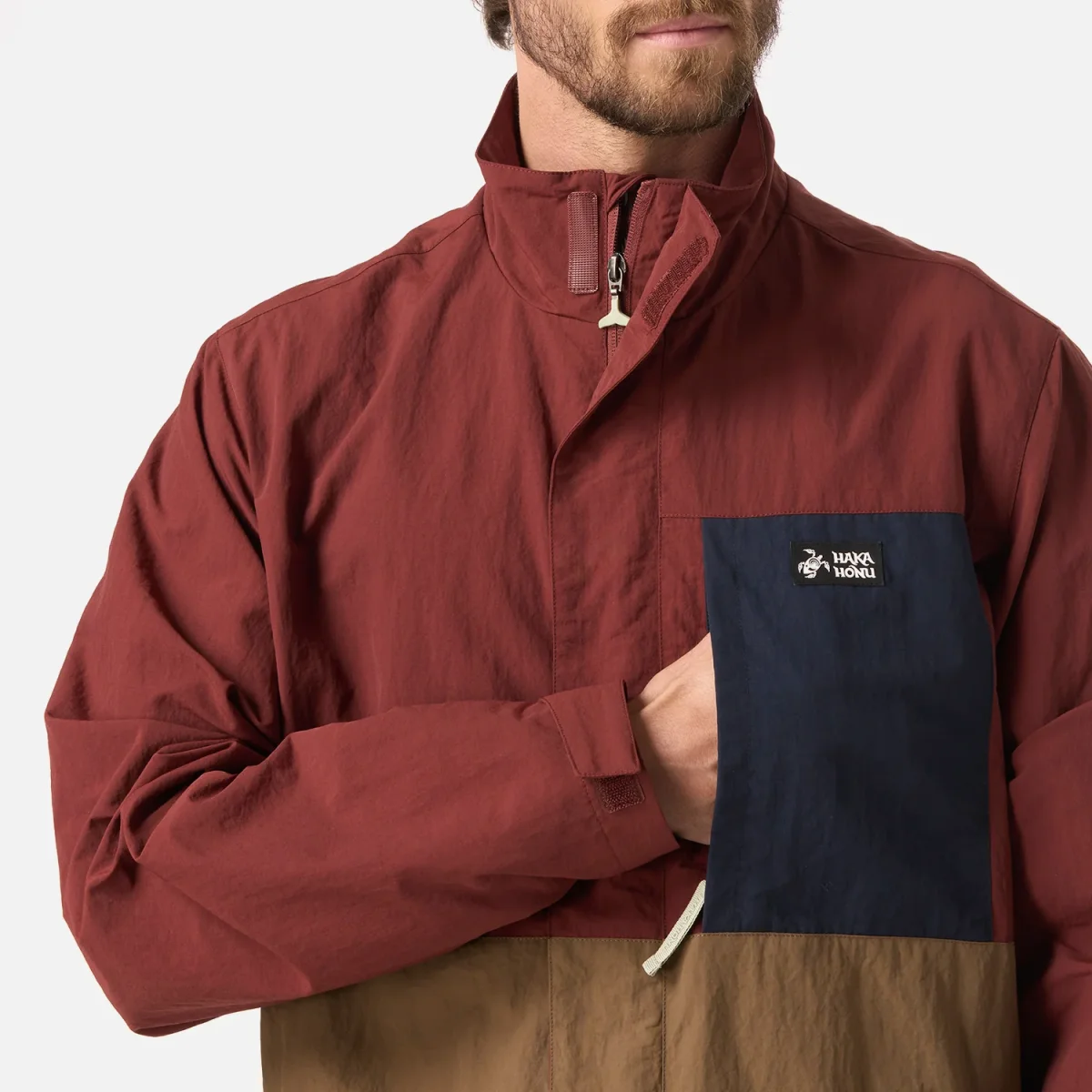 Chaqueta Hombre Hijo Del Viento Vino Haka Honu - Imagen 5