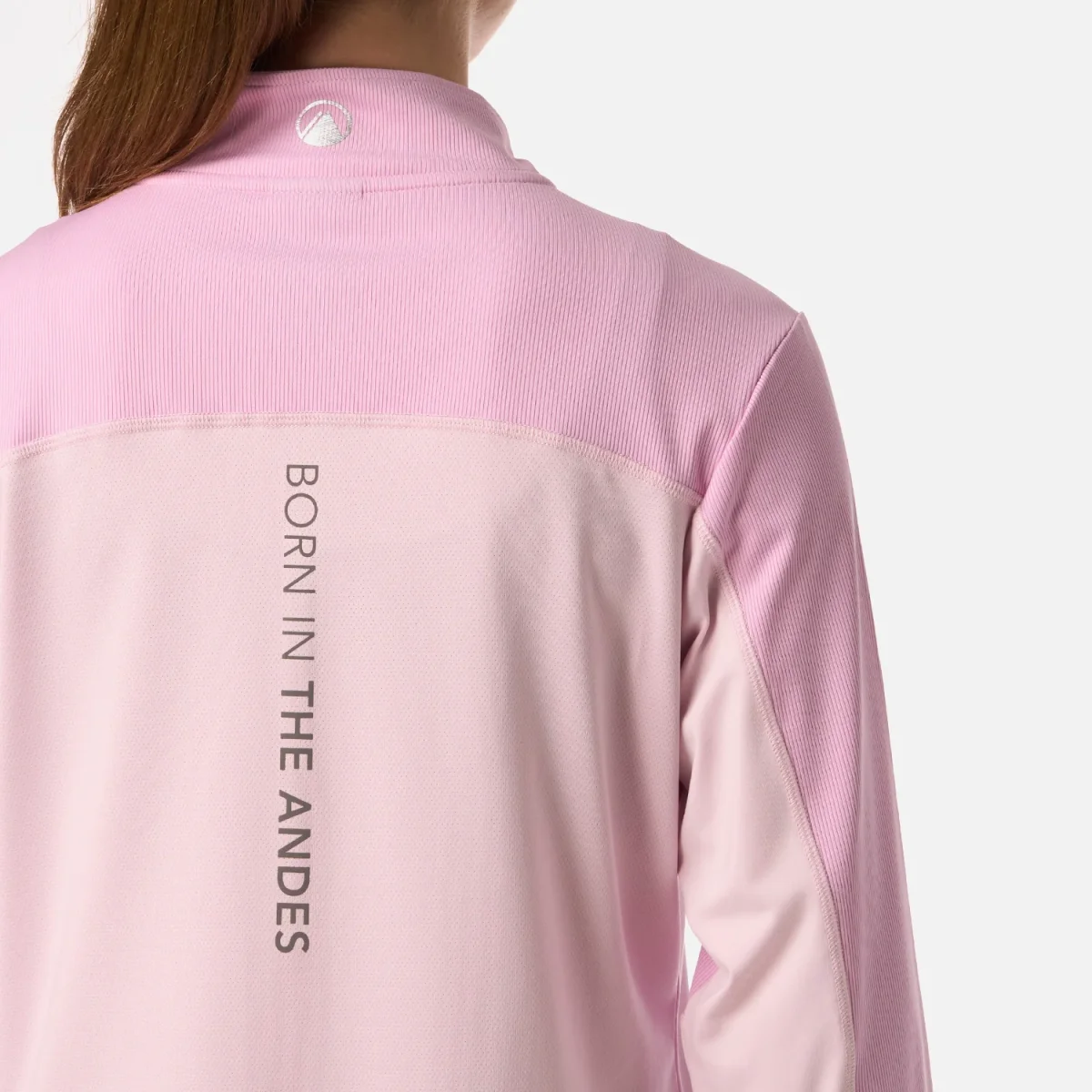 Polerón Mujer Puerto Trucco 1/4 Zip Rosa Lippi - Imagen 6