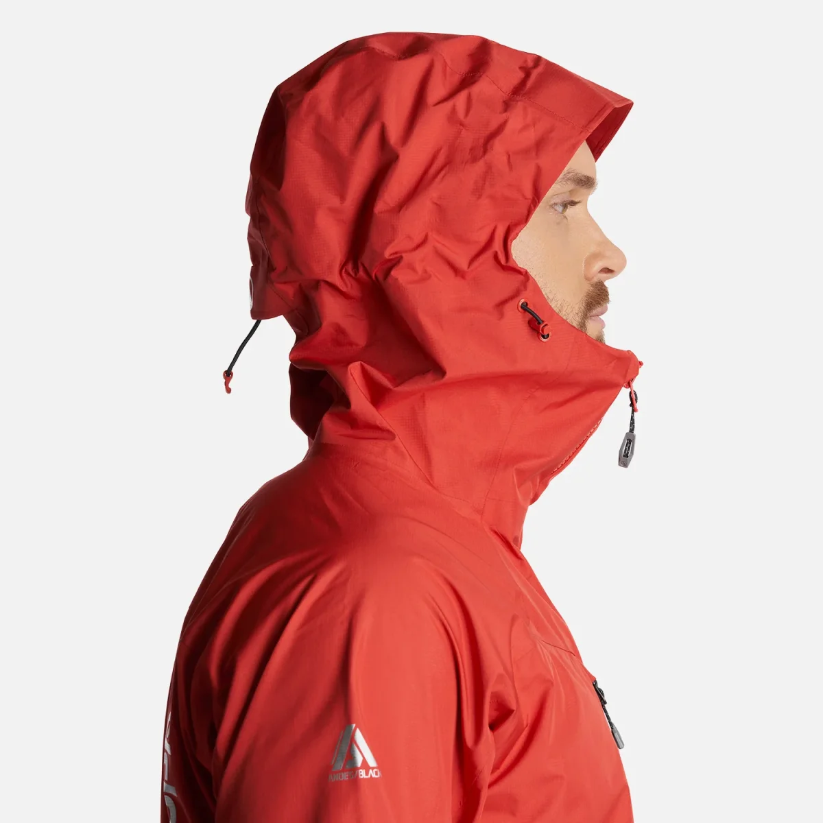Chaqueta Hombre Granite B-Dry Hoody Jacket Rojo Lippi - Imagen 7
