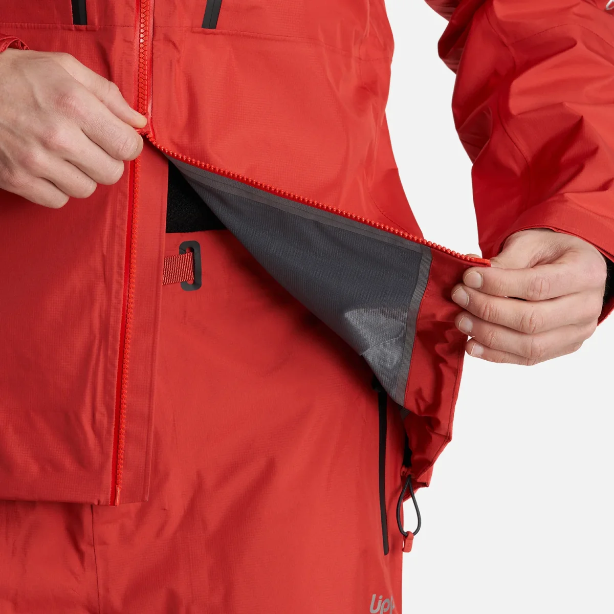 Chaqueta Hombre Granite B-Dry Hoody Jacket Rojo Lippi - Imagen 9